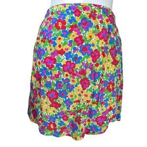 FAITHFULL THE BRAND Lucio Wrap Mini‎ Skirt La Fortuna Floral Size 6 NWT